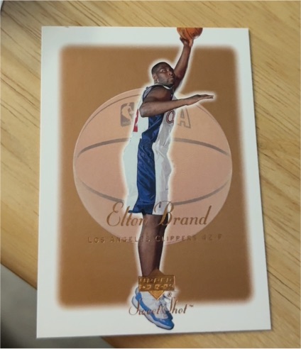 2001-02 Upper Deck Sweet Shot #72 Elton Brand — front