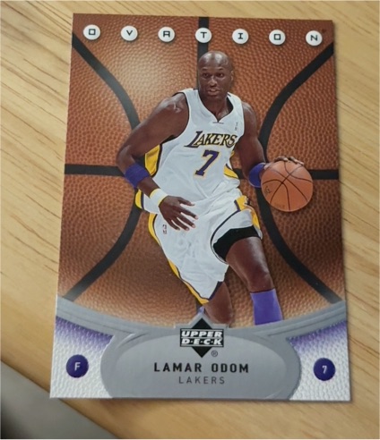 2006-07 Upper Deck Ovation #36 Lamar Odom — front
