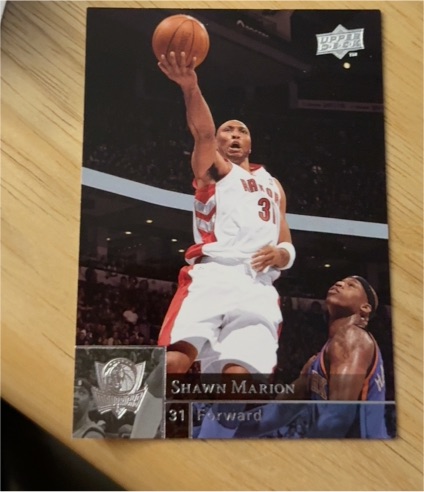2009-10 Upper Deck #183 Shawn Marion — front