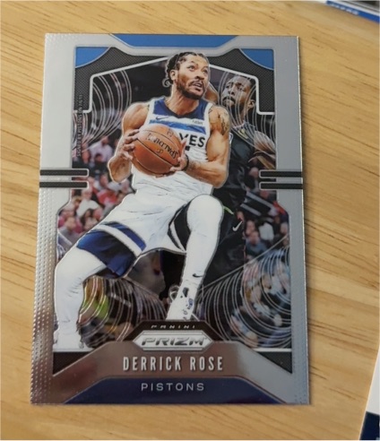 2019-20 Panini Prizm #237 Derrick Rose — front