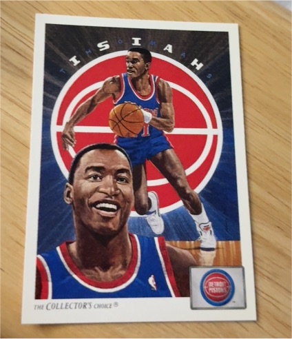 1991-92 Upper Deck #91 Isiah Thomas Detroit Pistons — front