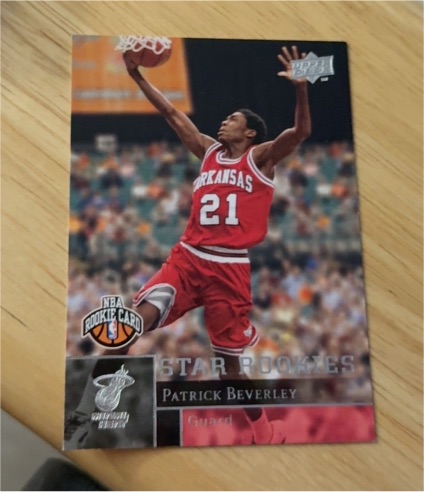 2009-10 Upper Deck Star Rookies #211 Patrick Beverley — front