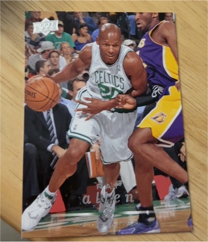 2008-09 Upper Deck #12 Ray Allen — front