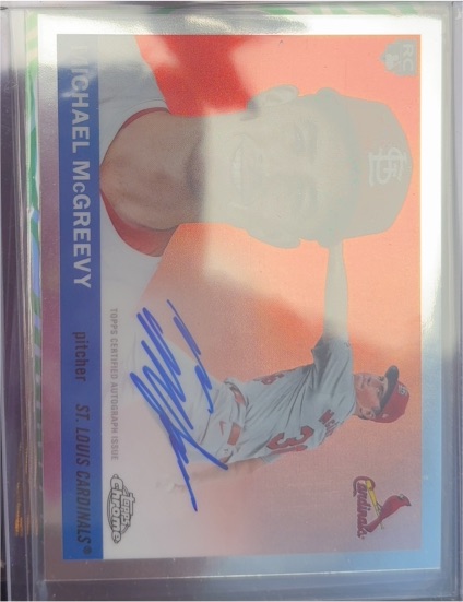 2025 Topps Chrome Platinum #290 Michael McGreevy — front