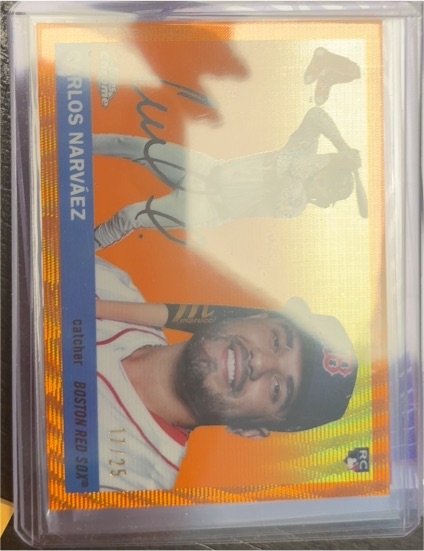 2025 Topps Chrome Platinum #256 Carlos Narvaez — front