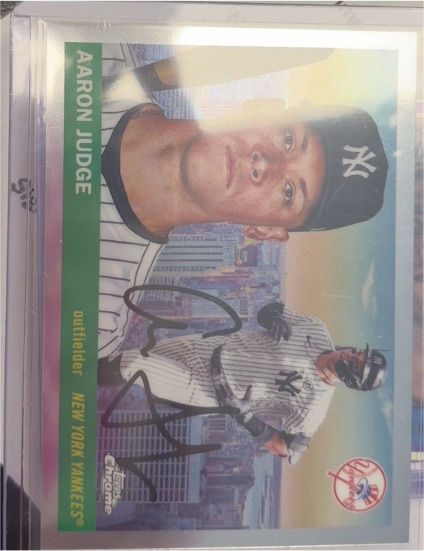 2025 Topps Chrome Platinum Anniversary 1955 City Variations #55CV-53 Aaron Judge — front