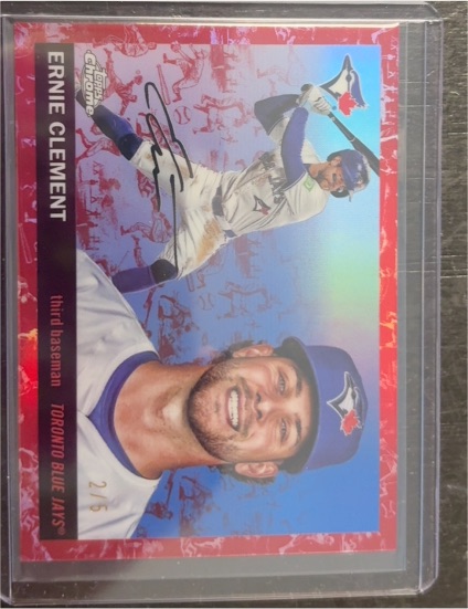 2025 Topps Chrome Platinum #124 Ernie Clement — front