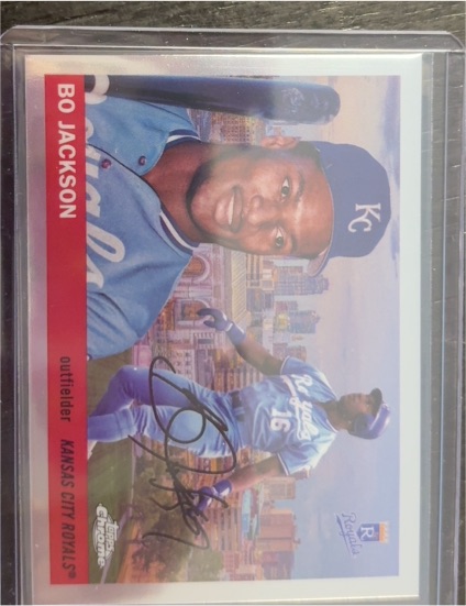 2025 Topps Chrome Platinum #55CV-34 Bo Jackson — front