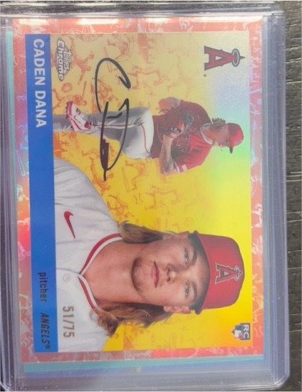 2025 Topps Chrome Platinum #247 Caden Dana — front
