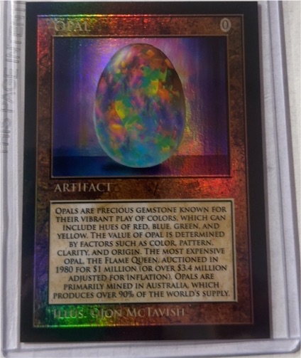2025 Cardsmiths Currency Series 5 #38-SP Opal Artifact — front
