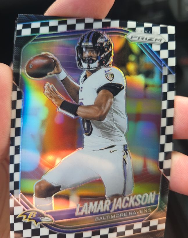 2025 Panini Prizm #78 Lamar Jackson — front