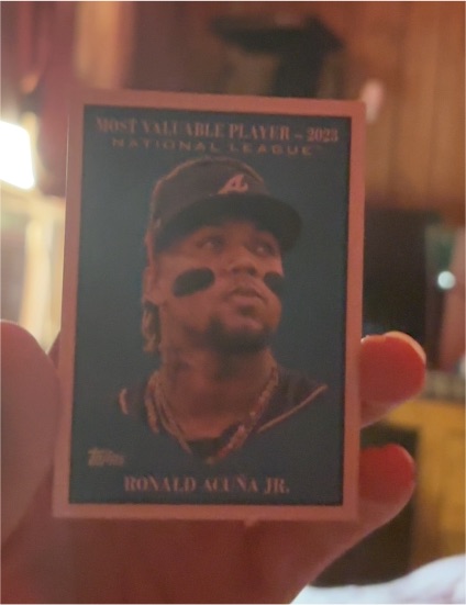 2025 Topps Update Series #MV-3 Ronald Acuna Jr. — front