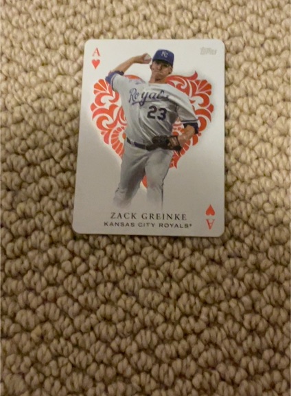 2023 Topps Update Series All Aces #AA-72 Zack Greinke — front