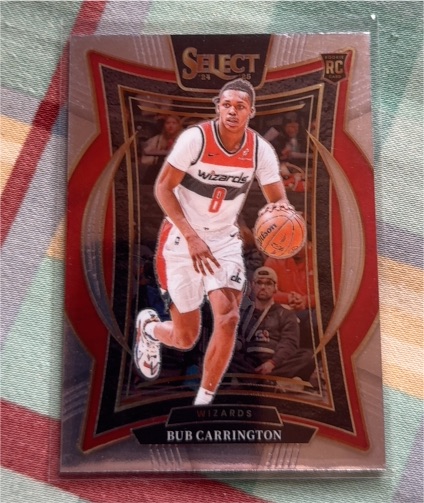 2024-25 Panini Select #81 Bub Carrington — front