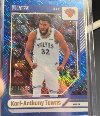 2024-25 Donruss #8 Karl-Anthony Towns — front