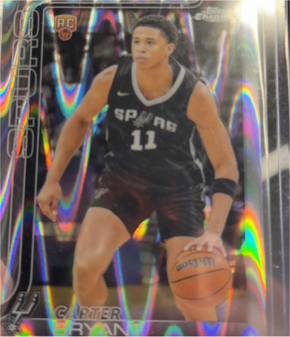 2025-26 Topps Chrome #264 Carter Bryant — front