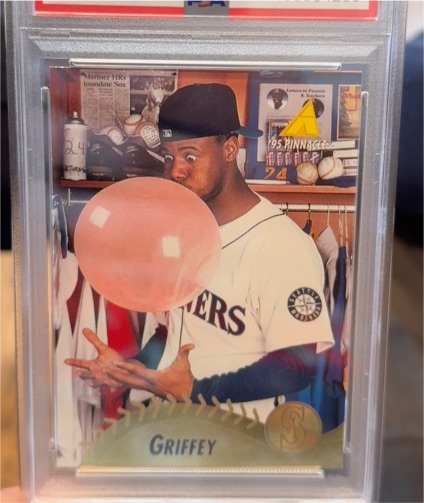1995 Pinnacle #128 Ken Griffey Jr. — front