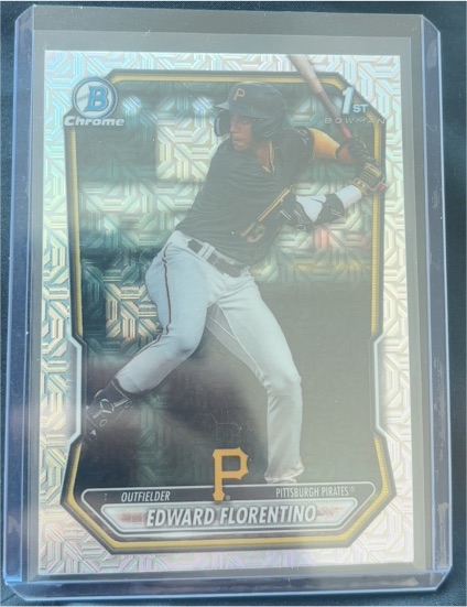 2026 Bowman Chrome #BCP-82 Edward Florentino — front