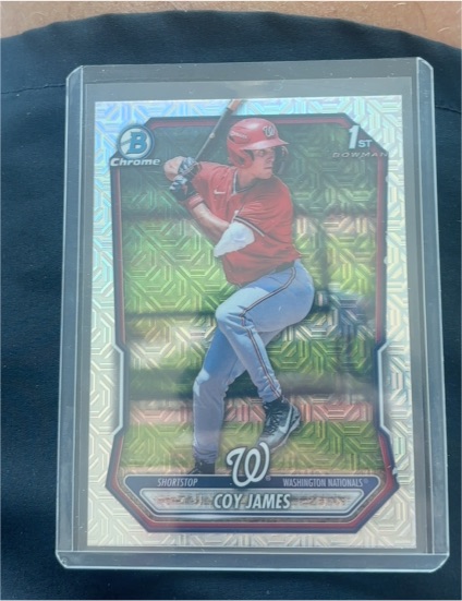 2026 Bowman Chrome #BCP-33 Coy James — front