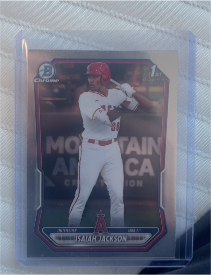 2026 Bowman Chrome Prospects #BCP-60 Isaiah Jackson — front
