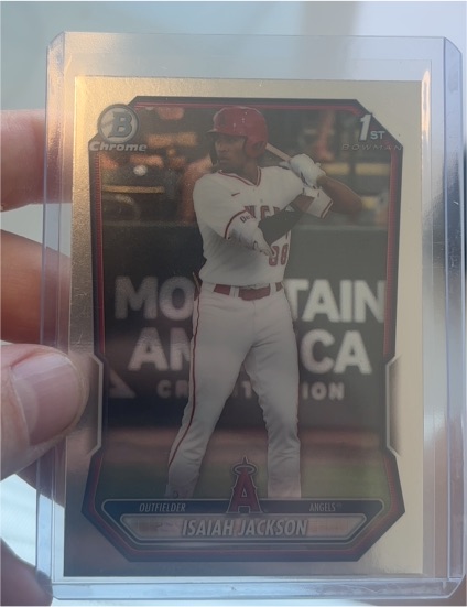 2026 Bowman Chrome #BCP-60 Isaiah Jackson — front