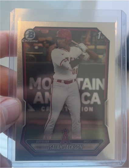 2026 Bowman Chrome #BCP-60 Isaiah Jackson — front