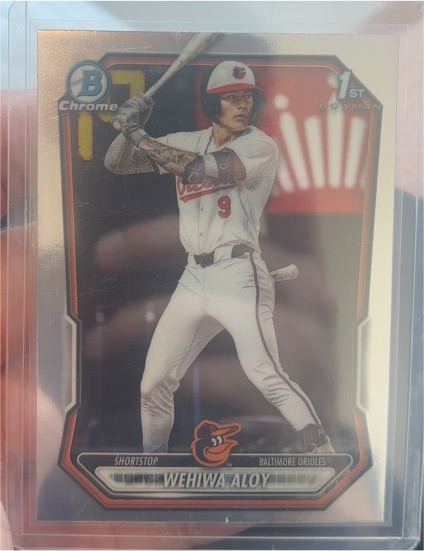 2026 Bowman Chrome #BCP-135 Wehiwa Aloy — front