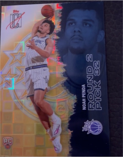 2025-26 Topps Signature Class #125 Noah Penda — front