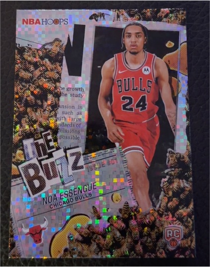 2025-26 Topps NBA Hoops The Buzz #TB-12 Noa Essengue — front
