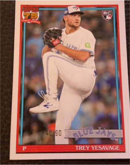 2026 Topps Series 2 #91B2-33 Trey Yesavage — front