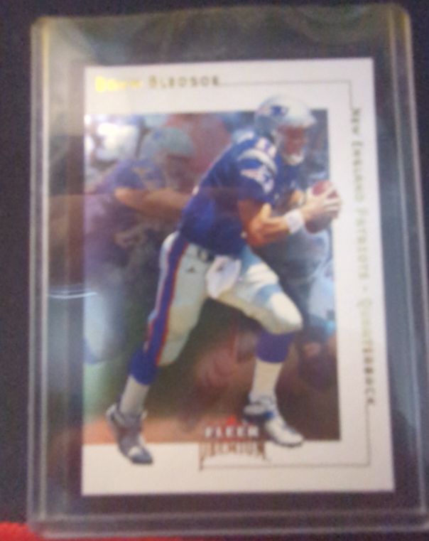 2001 Fleer Premium #129 Drew Bledsoe — front
