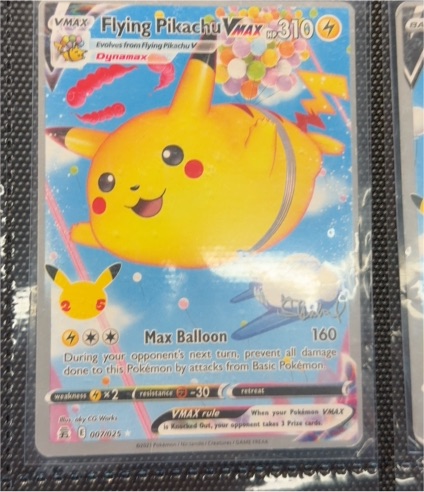 2021 Pokémon Celebrations #007 Flying Pikachu VMAX — front