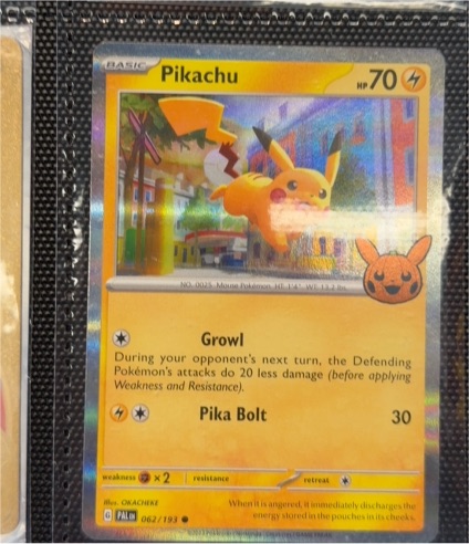 2023 Pokémon #062 Pikachu — front
