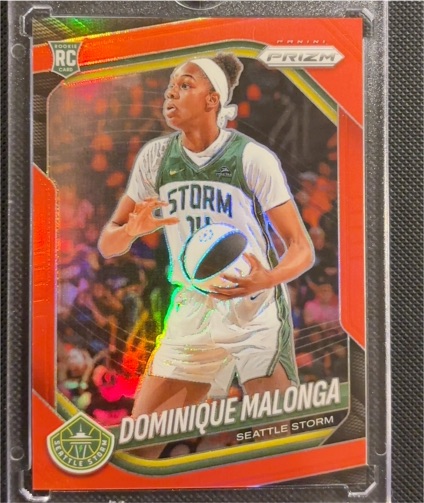 2025 Panini Prizm WNBA #116 Dominique Malonga — front