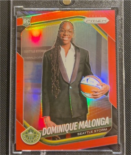 2025 Panini Prizm WNBA #144 Dominique Malonga — front