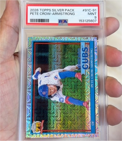 2026 Topps Silver Pack #91C-91 Pete Crow-Armstrong — front