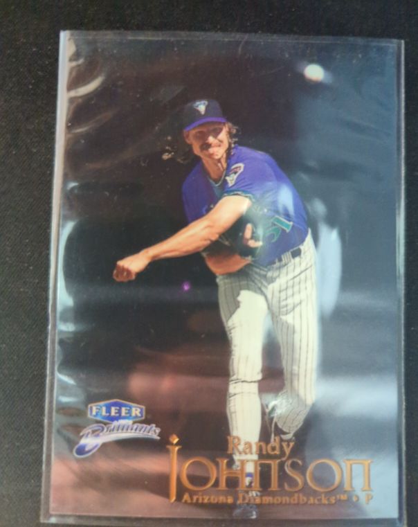 1999 Fleer Brilliants #117 Randy Johnson — front