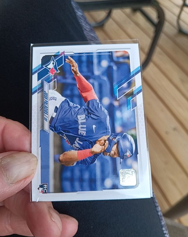 2021 Topps Update #US256 Josh Palacios — front