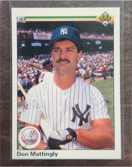 1990 Upper Deck #191 Don Mattingly — front