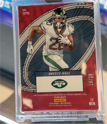 2023 Panini Prizm #370 Breece Hall — front