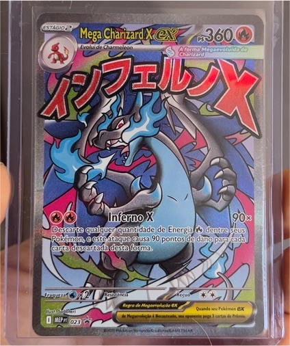2025 Pokemon TCG Mega Charizard X EX #023 — front