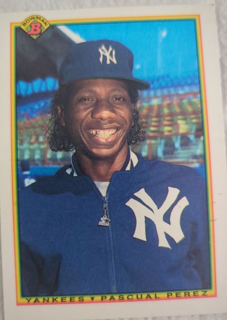 1990 Bowman #430 Pascual Perez — front