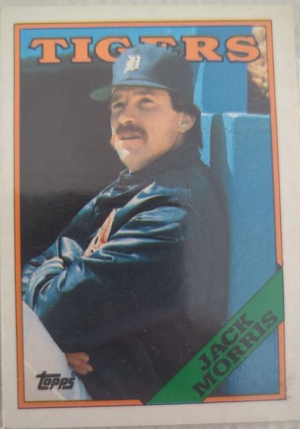 1988 Topps #340 Jack Morris — front