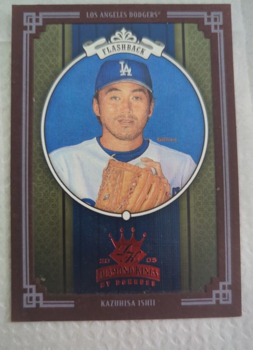 2005 Donruss Diamond Kings #354 Kazuhisa Ishii — front