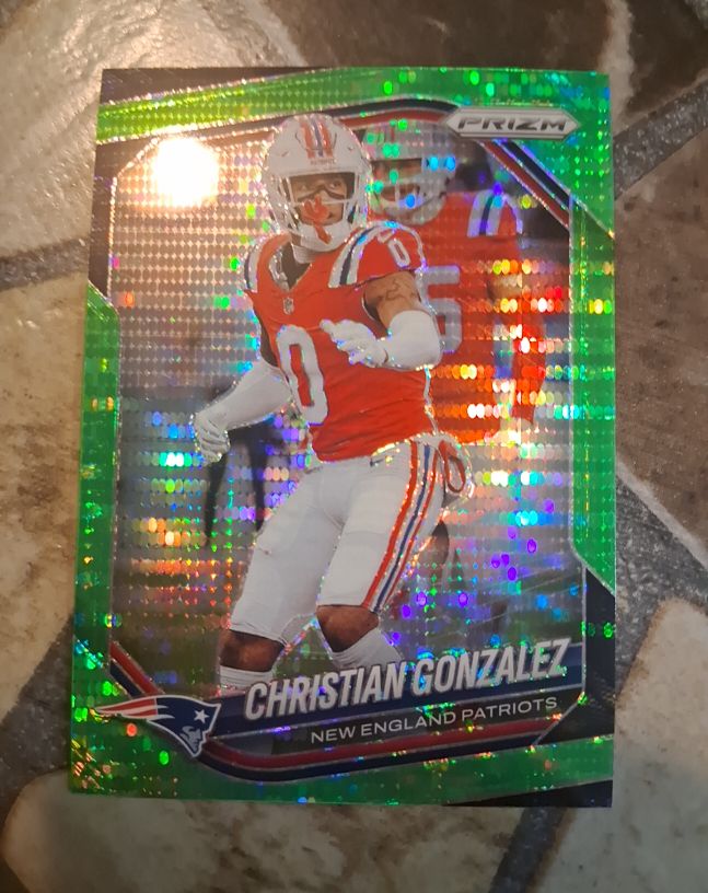 2025 Panini Prizm #176 Christian Gonzalez — front