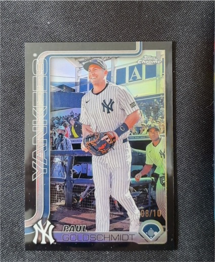 2025 Topps Chrome #168 Paul Goldschmidt — front