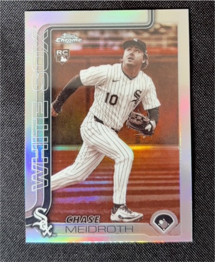 2025 Topps Chrome Update #USC75 Chase Meidroth — front