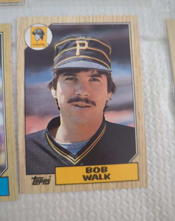 1987 Topps #628 Bob Walk — front