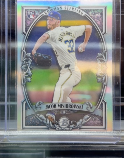 2026 Bowman Sterling Chrome #BST-13 Jacob Misiorowski — front
