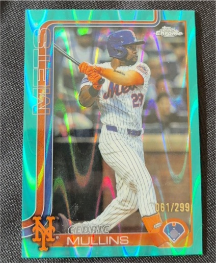 2025 Topps Chrome Update #USC40 Cedric Mullins — front